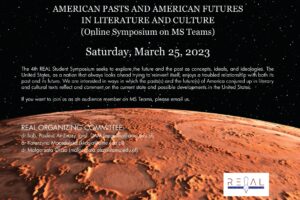 Zaproszenie do udziału w studenckiej konferencji „Re-Examining  American  Literature  Student Symposium (REAL)”, 25 marca, 2023