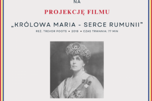 Zaproszenie na film z okazji Święta Narodowego Rumunii, 1.12.2023, godz. 18.30, Collegium Novum